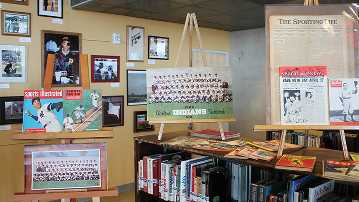 Photo of the Baseball Research Center at the Central Library