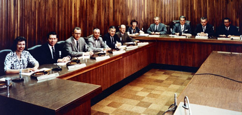 San Diego Council in Chambers, circa 1961