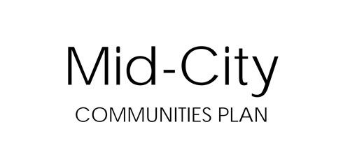 Cover of Mid-City Plan document