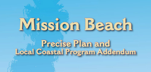 Cover of Mission Beach Community Plan document