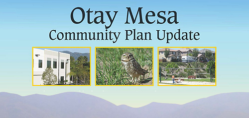 Cover of Otay Mesa Community Plan document