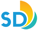 City of San Diego Alternate Logo (Initials) in Full Color