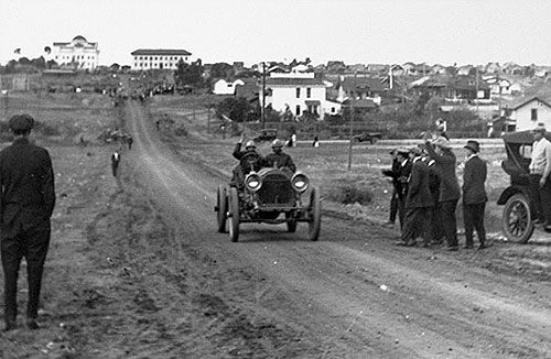 Auto Racing on El Cajon Boulevard in 1913