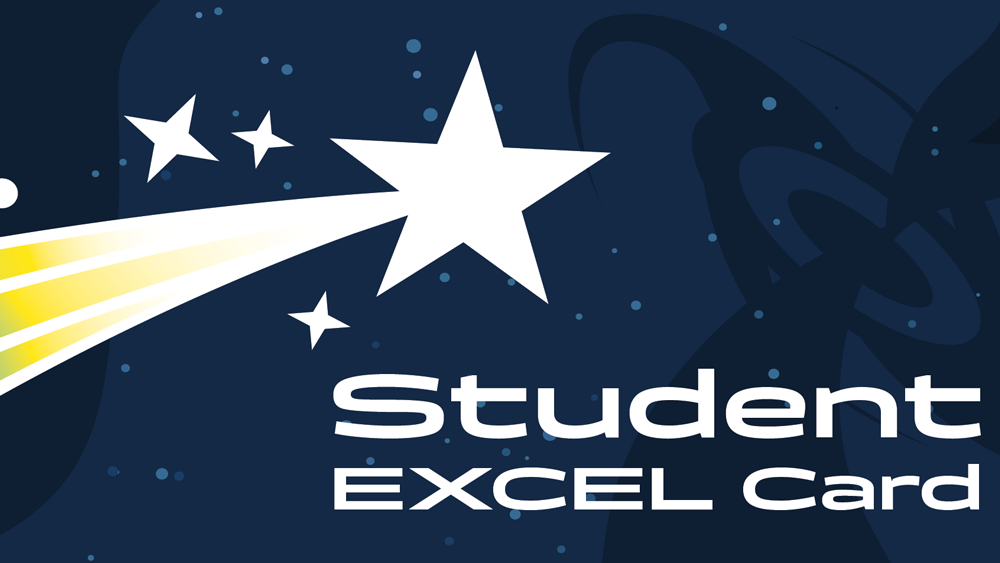 Student EXCEL card graphic