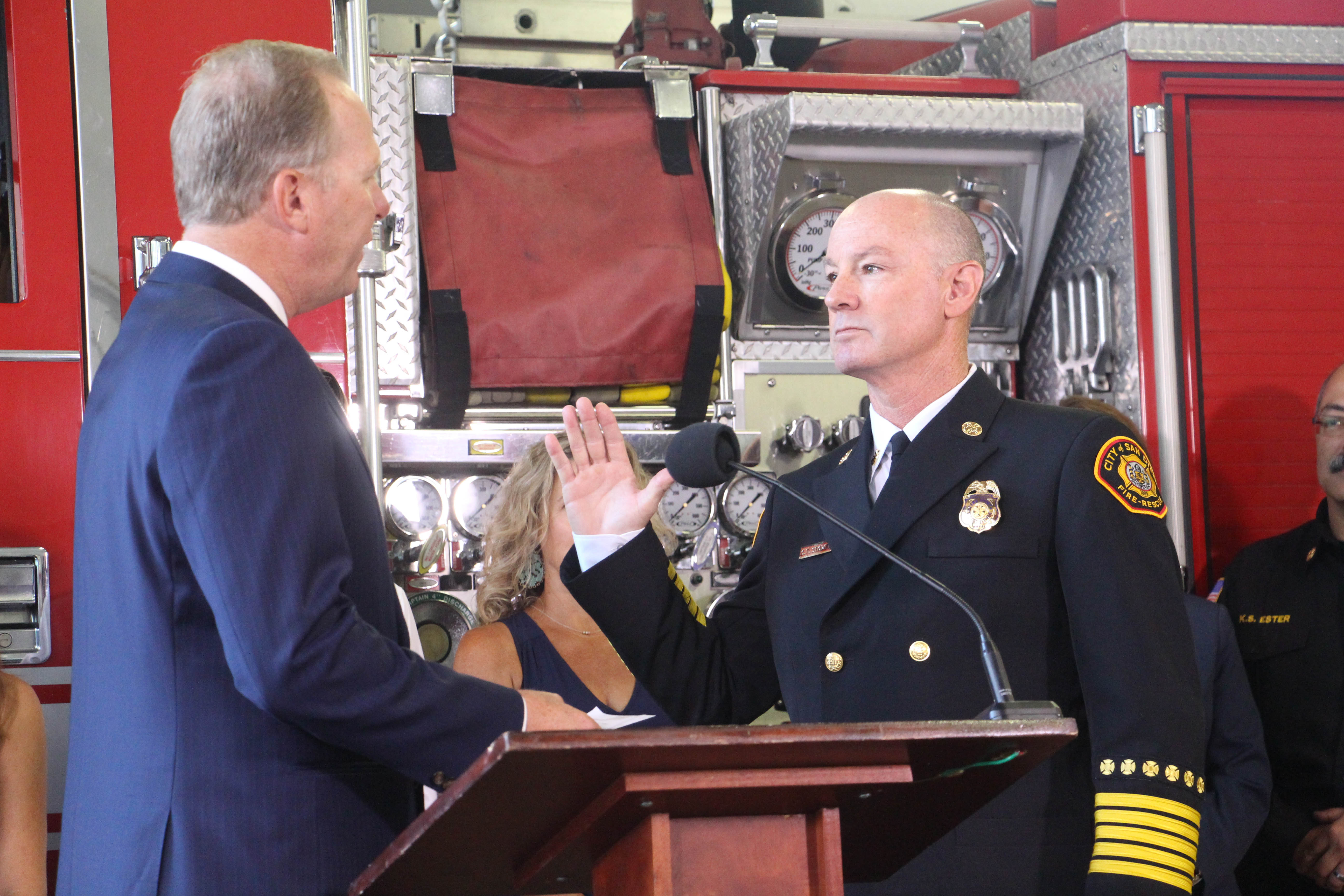 Chief Colin Stowell Swearing In Ceremony
