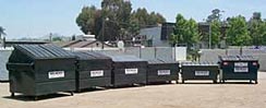 Photo of Recycling Dumpsters