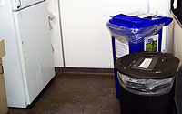 Photo of Recycling Container in Kitchen