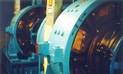 Photo of elevator machinery