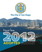 Fiscal Year 2012 Adopted Budget Cover Page