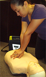Photo of CPR demonstration