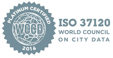 ISO 37120 Platinum certification from the World Council