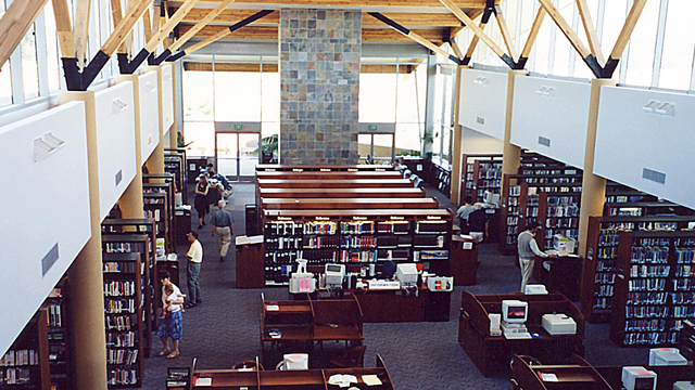 Layout view of the Rancho Bernardo Library