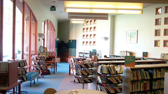 Children's area at the Rancho Peñasquitos Library