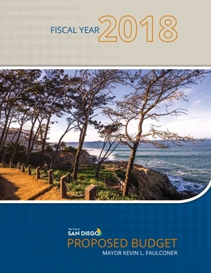 FY18 Budget Cover page