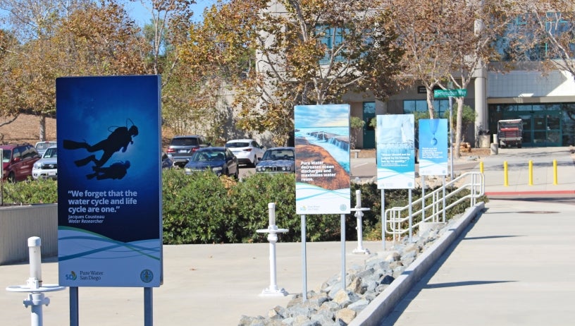 Pure Water Facility Signs