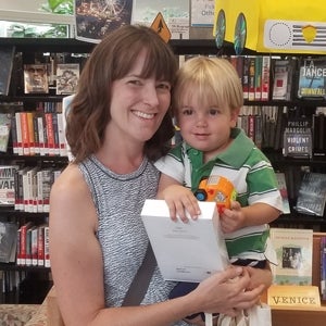 Photo of the Summer Reading Program raffle winner Ethan.