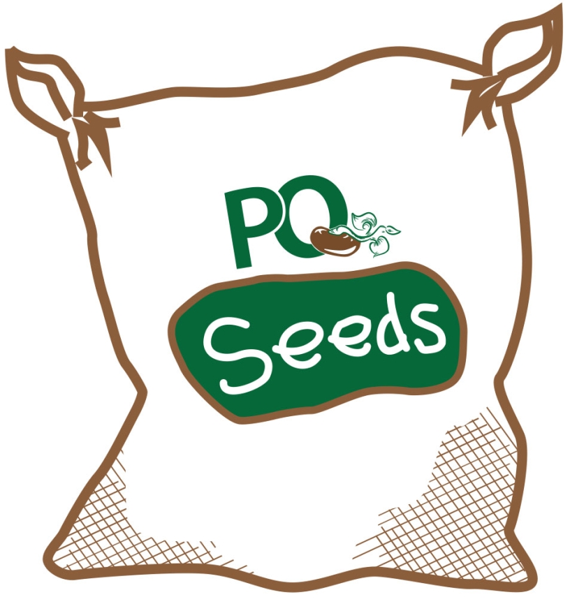 Cartoon image of a seed bag