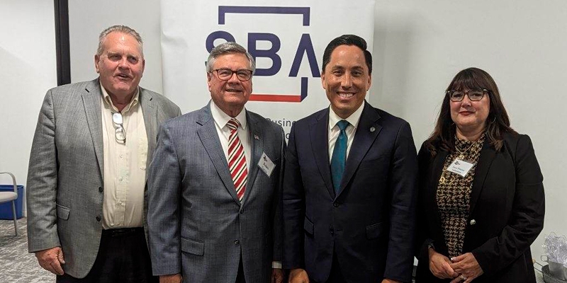 Mayor Todd Gloria at the Small Business Association Event