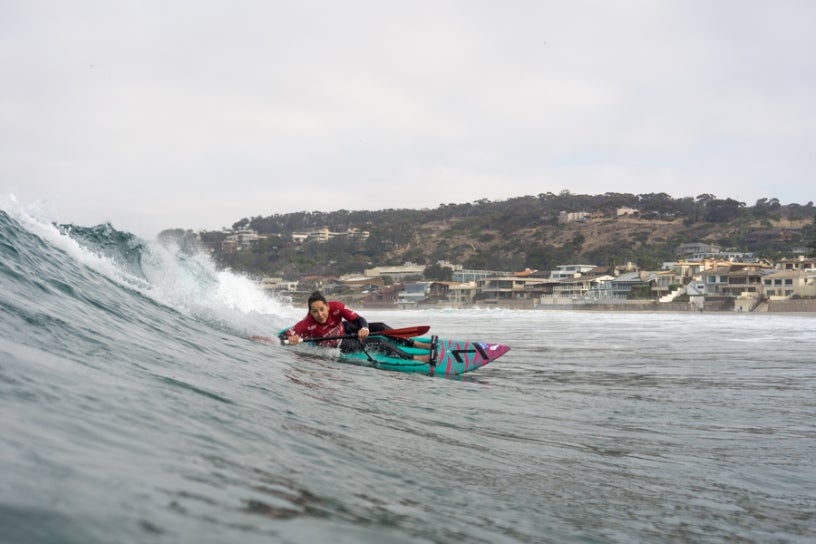 Alana Nichols Riding a Wave Alana Nichols Riding a Wave