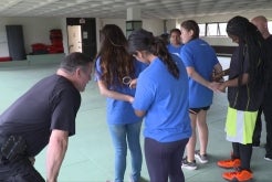 Students Participate in First SDPD Jr. Academy