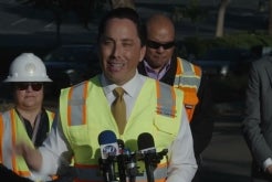 Mayor Gloria Highlights Road Repair Work on Park Boulevard