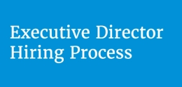 Executive Director Hiring Process