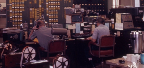 Dispatch Center in the Fire Alarm Communications Building in 1969