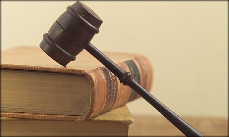 Photo of books and a gavel