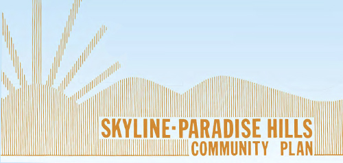 Cover of Skyline/Paradise Hills Community Plan document