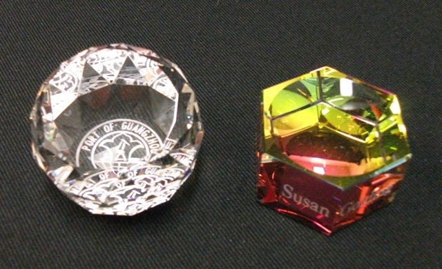 Crystal Paperweights from Guangzhou, China | City of San Diego Official ...