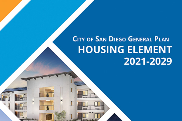 Partial cover page of the 2021-2029 Housing Element