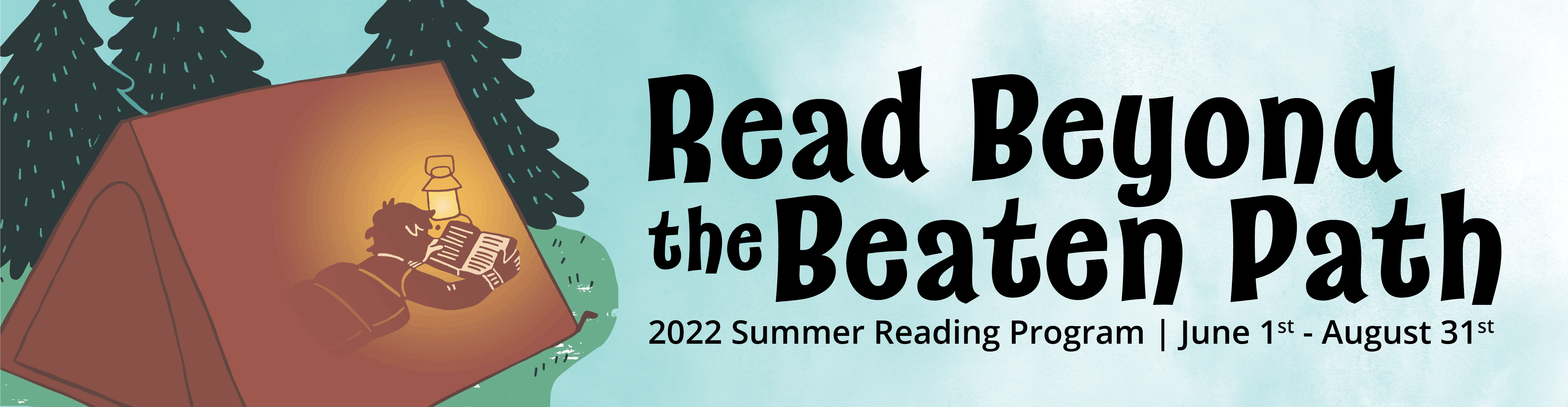 Read Beyond the Beaten Path Summer Reading Logo