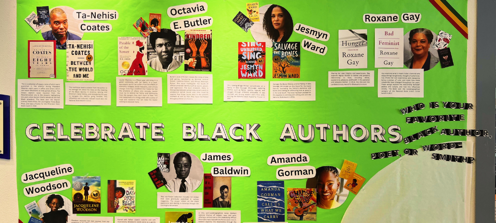 San Diego Public Library celebrates Black History Month with informational displays.