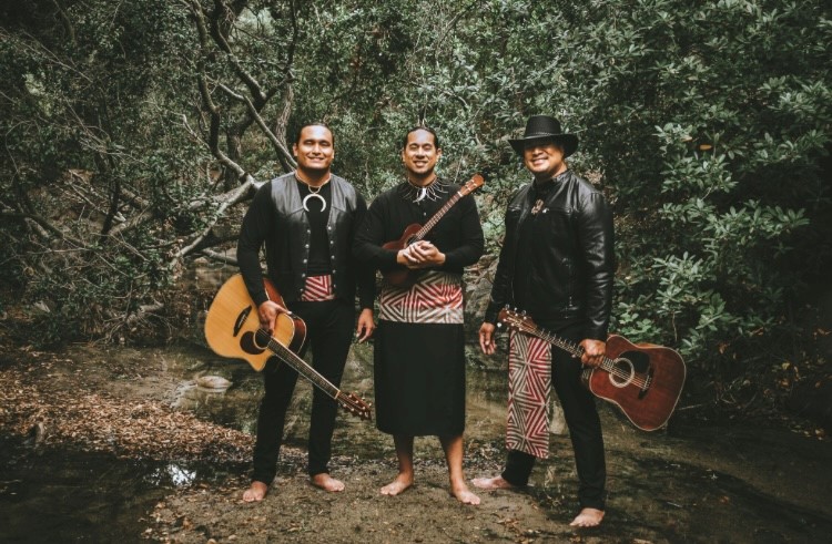 FAIVA musicians: Grant Muāgututi’a, Vaea A’etonu and Tinifuloa Grey