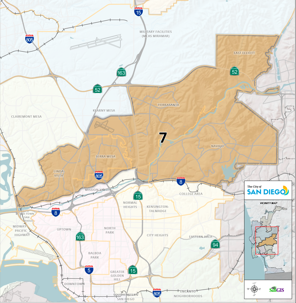District 7 map