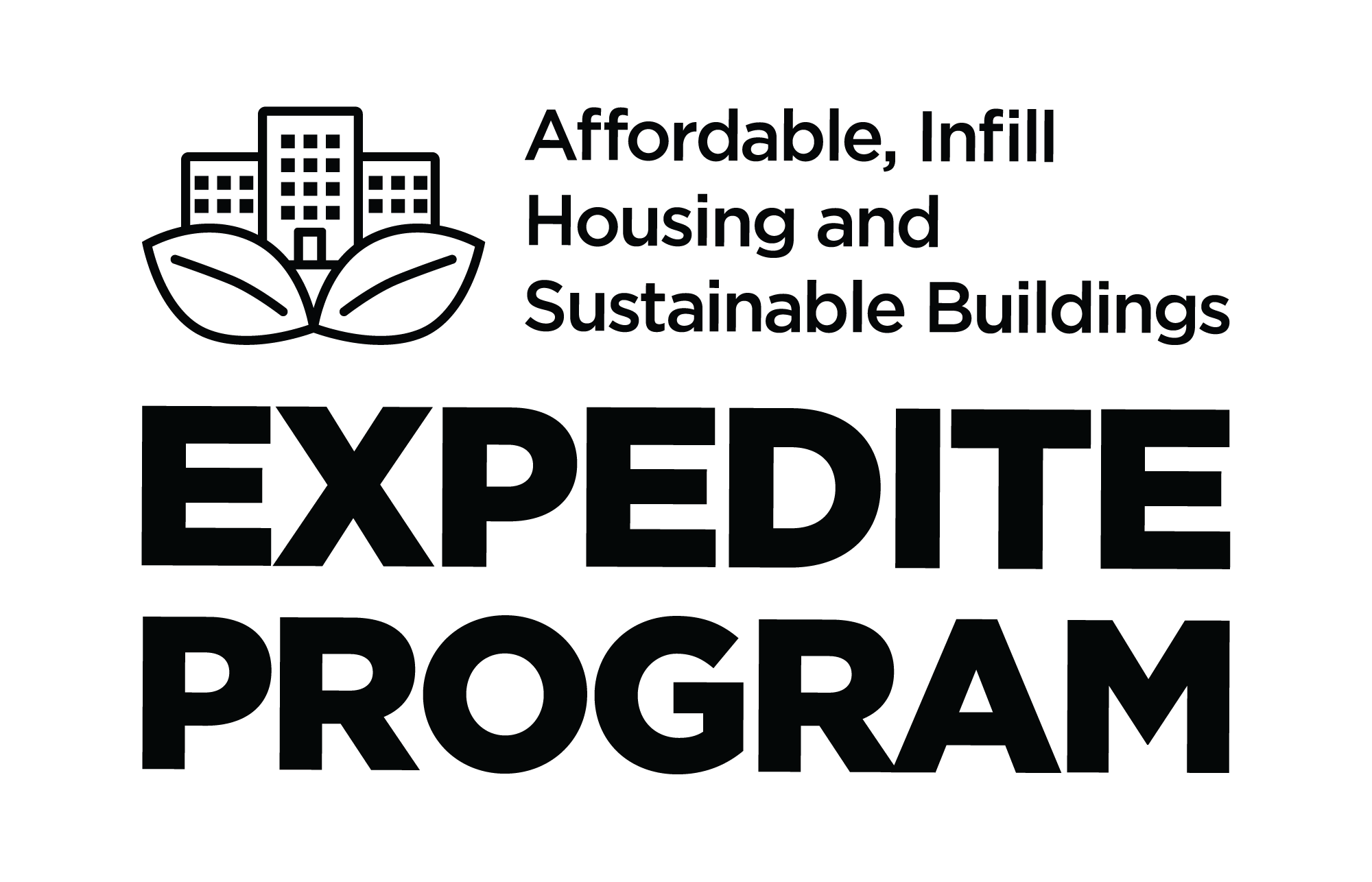 An affordable housing building