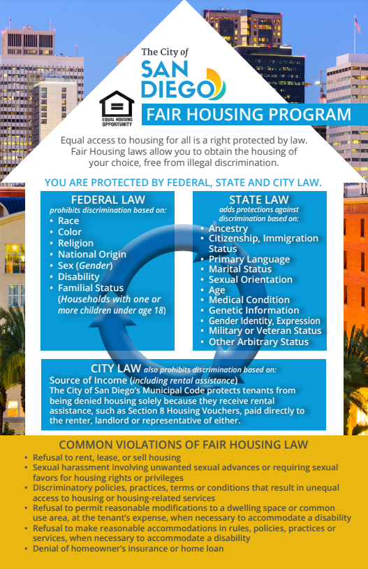 Fair housing program flyer