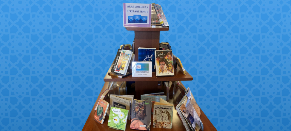 San Diego Public Library celebrates SWANA and Arab American Heritage Month by creating colorful book displays