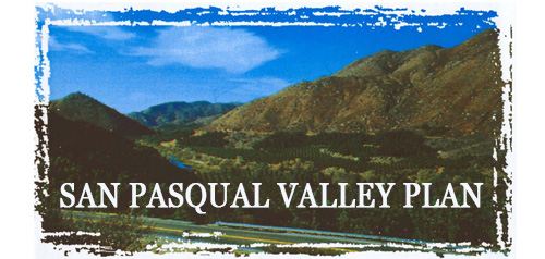Cover of San Pasqual Valley Community Plan document