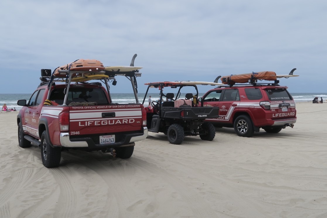 Lifeguard vehicles