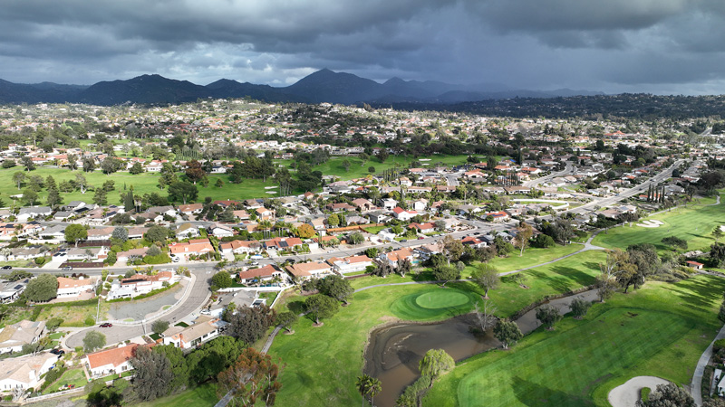 Aerial photo of Rancho Bernardo neighborhood