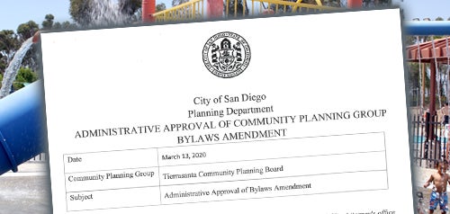 Screenshot of Bylaws document