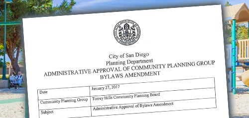 Screenshot of Bylaws document