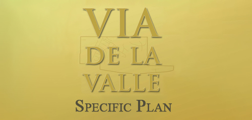 Cover of Via de la Valle Community Plan document