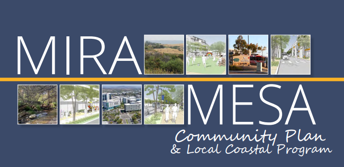 Aerial view of Mira Mesa High School