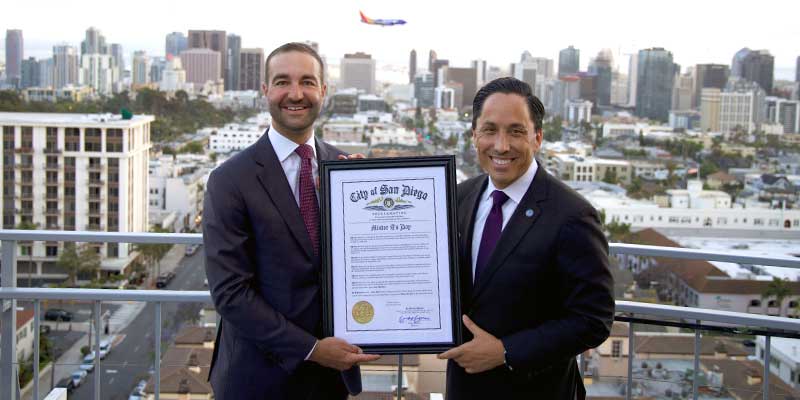Mayor Todd Gloria - Mister A's Proclamation
