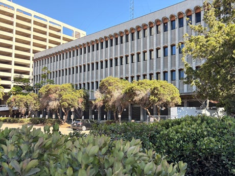 Street view of City Operations Building from the north side