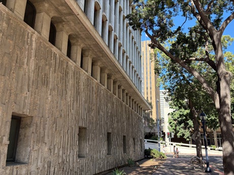 Street view of City Operations Building from the south side