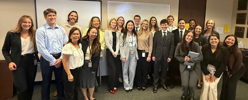 Group photo of City Attorney interns