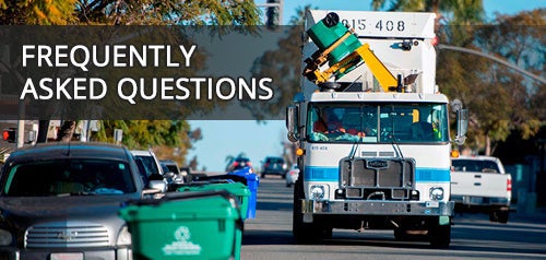 Frequently asked questions for trash service updates